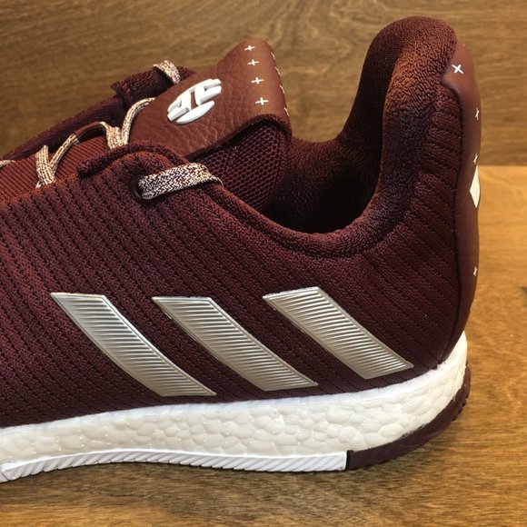 NEW Adidas Boost Harden Vol 3 Maroon Shoes Sz 14.5 - Picture 2 of 16
